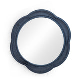 Zeva Blue Wall Mirror Model: TOV-C54420